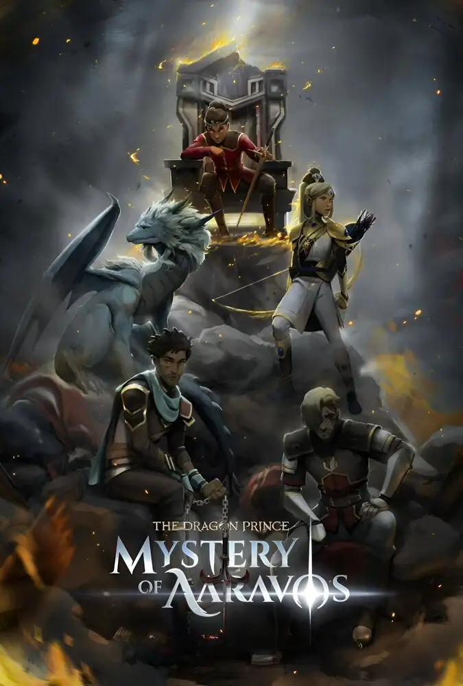 انیمه شاهزاده اژدها The Dragon Prince 2024